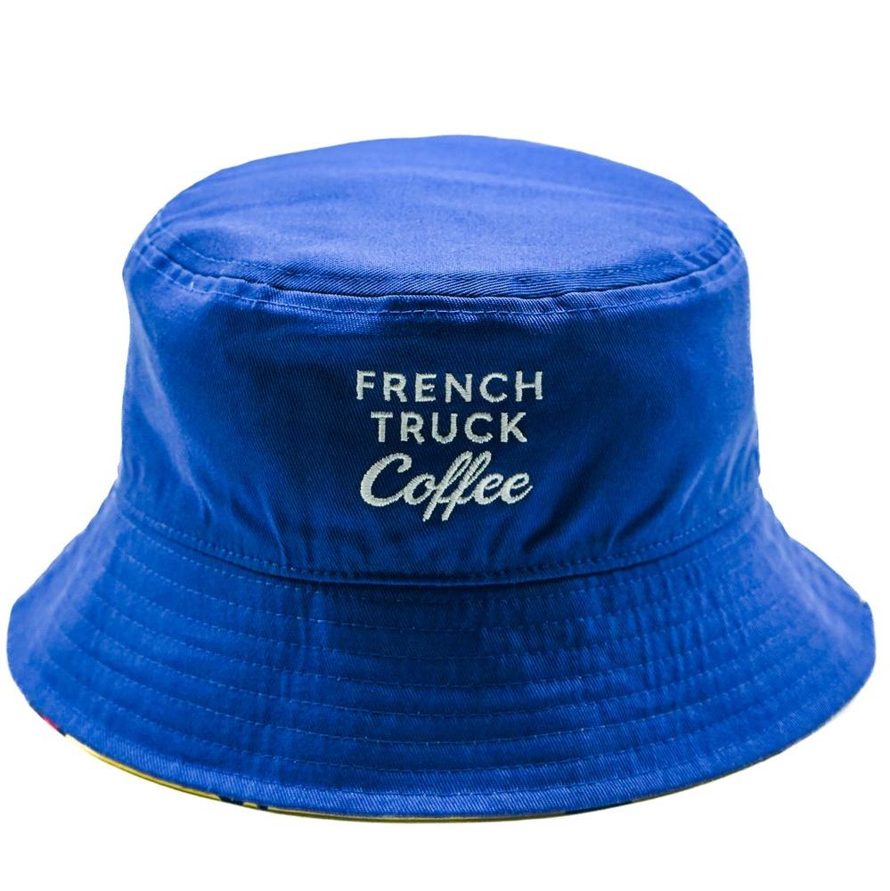 French blue bucket hat on sale